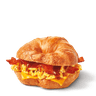 Maple Brown Butter Scrambled Egg Loaded Croissant