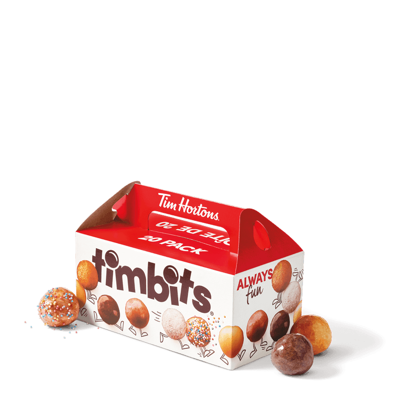Tim Hortons 20 Assorted Timbits