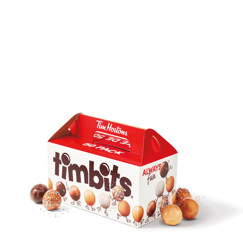Tim Hortons 50 Assorted Timbits
