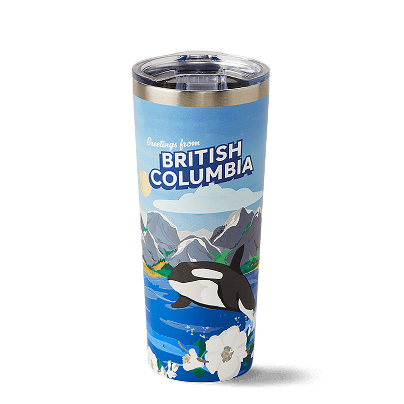 British Columbia Stainless Steel Travel Mug 22oz