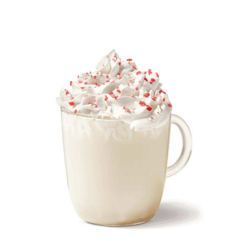 Candy Cane White Hot Chocolate from Tim Hortons Menu - Price and Calories