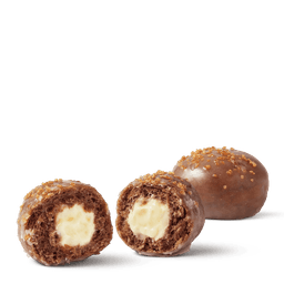 Chocolate Creme Brulee Filled Timbit