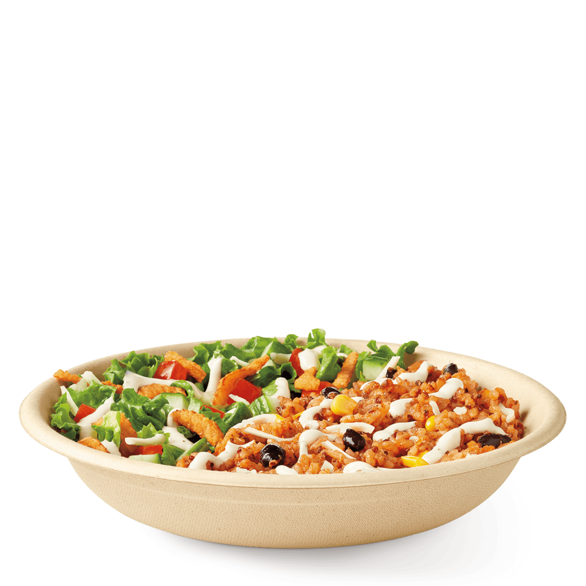 Cilantro Lime Veggie Loaded Bowl with Cheese