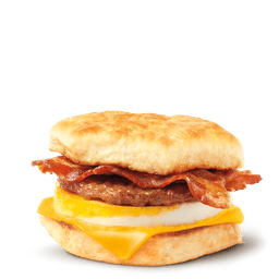 Double Stacked Breakfast Sandwich