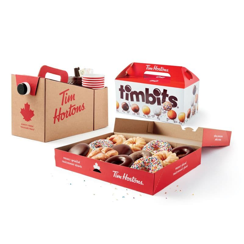 Family Bundle (serves 12+) from Tim Hortons Menu - Price and Calories