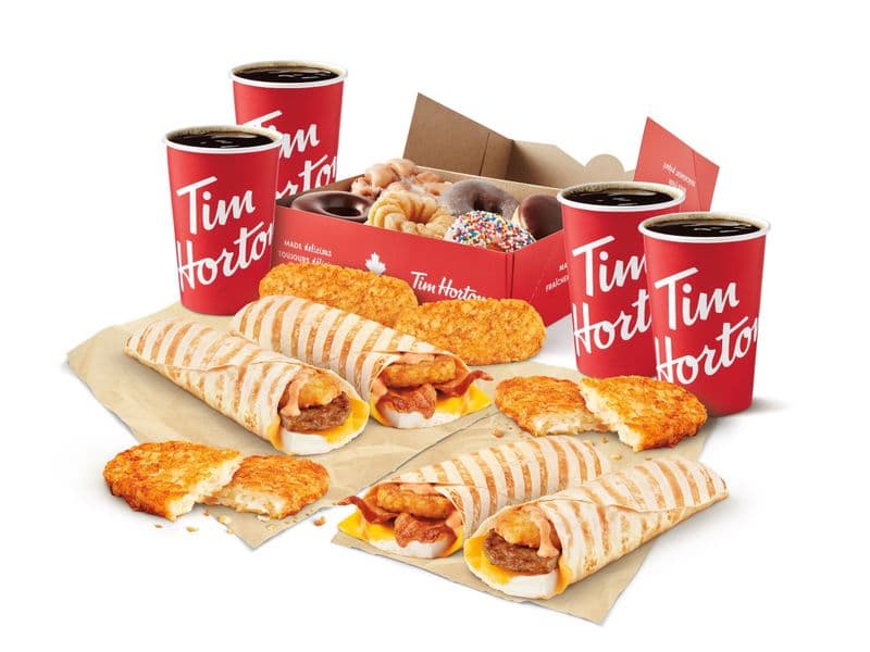 Farmer's Breakfast Bundle (serves 4-6) from Tim Hortons Menu - Price and Calories