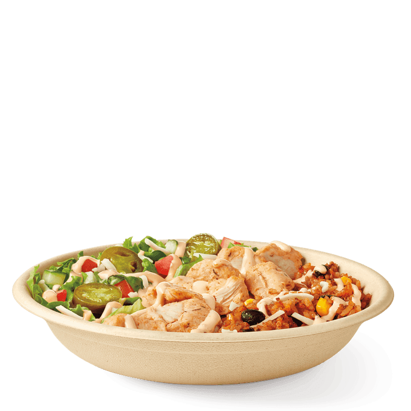 Habanero Chicken Bowl - 34g protein, 530 calories