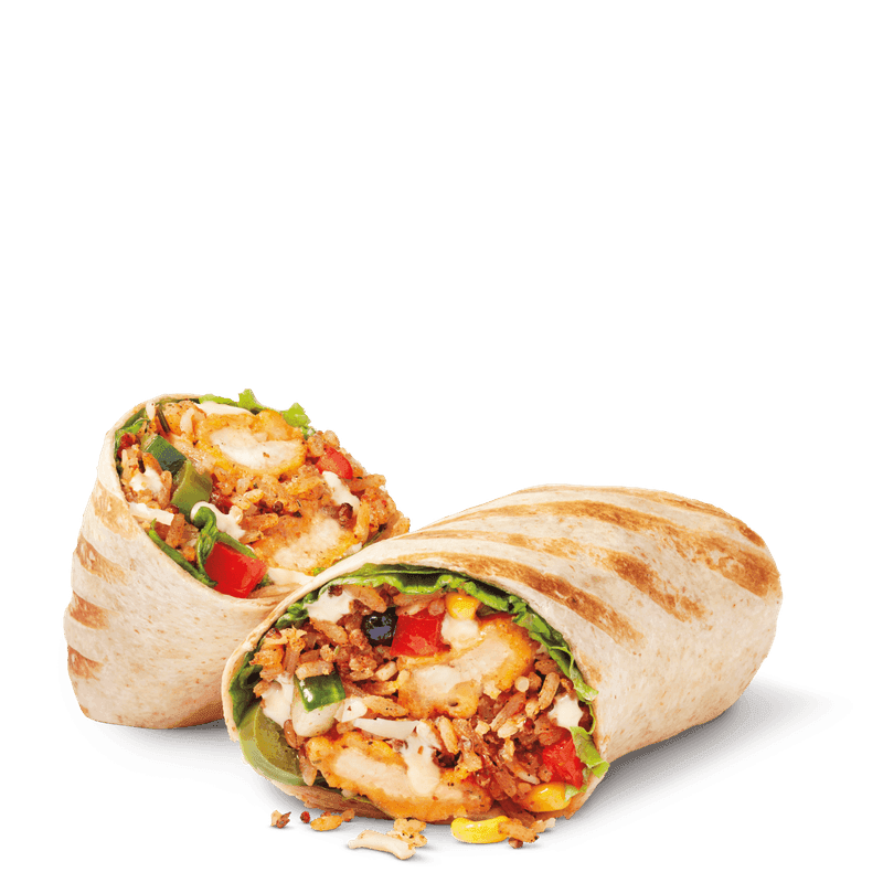 Habanero Chicken Wrap - 29g protein, 560 calories