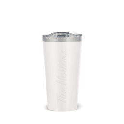 New! 16oz White Stainless Steel Travel Mug