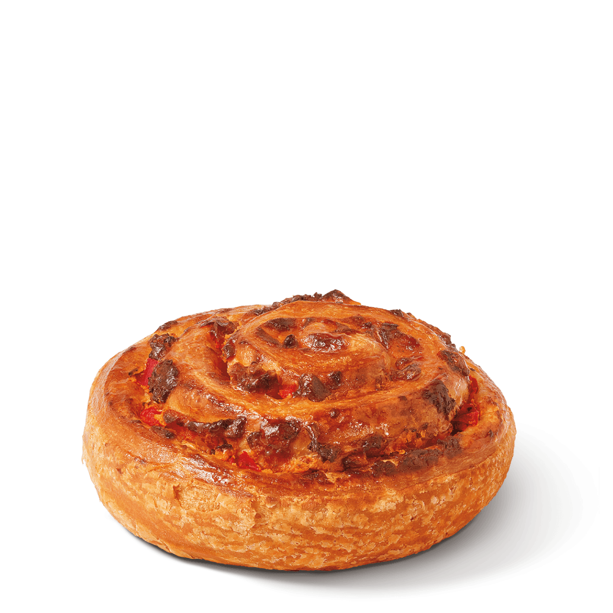 Red Pepper & Swiss Savoury Pinwheel