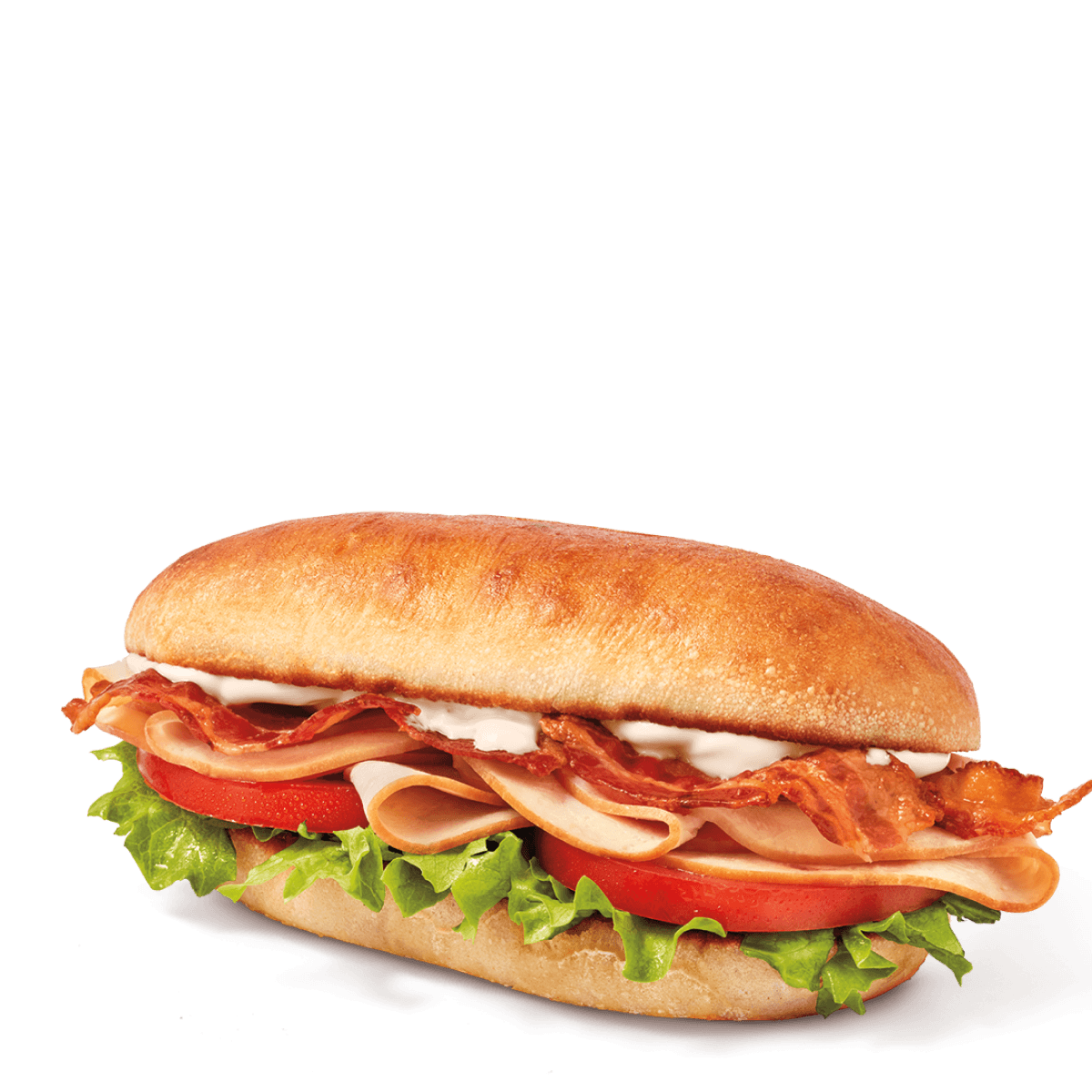 Turkey Bacon Club Artisan Sandwich