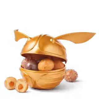 Golden Snitch Holder with 10 Timbits