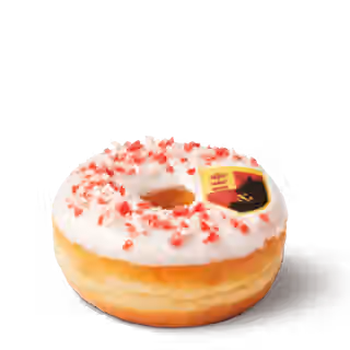 Gryffindor Strawberry Cheesecake Donut