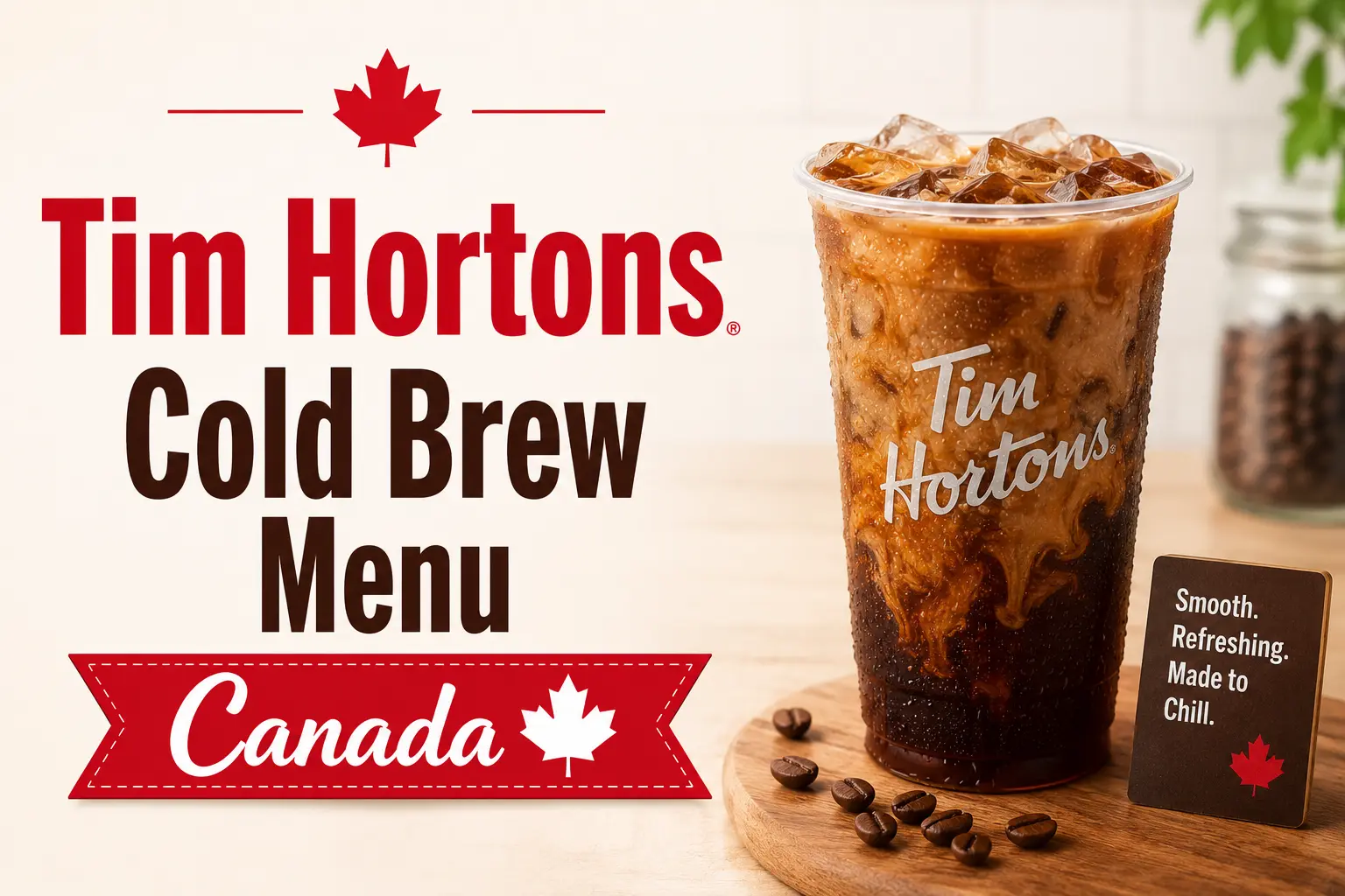 tim hortons cold brew menu prices canada