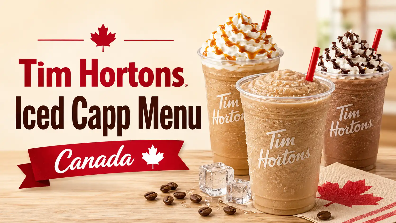tim hortons iced capp menu canada