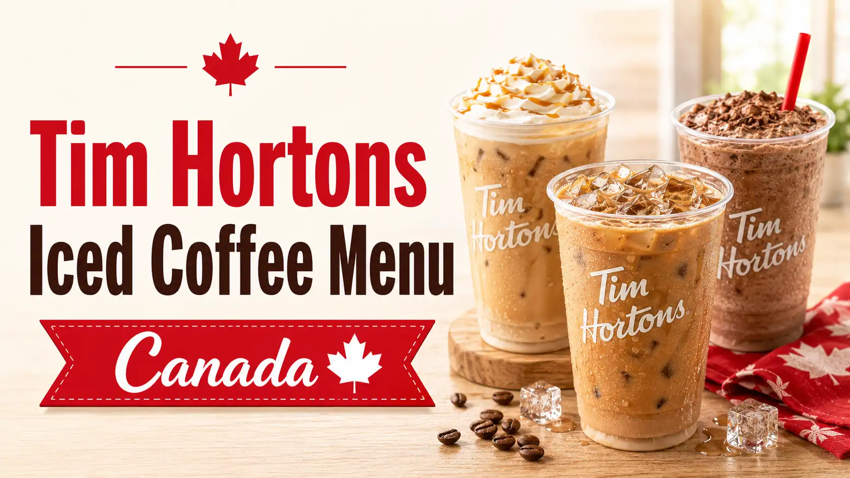 tim hortons iced coffee menu prices