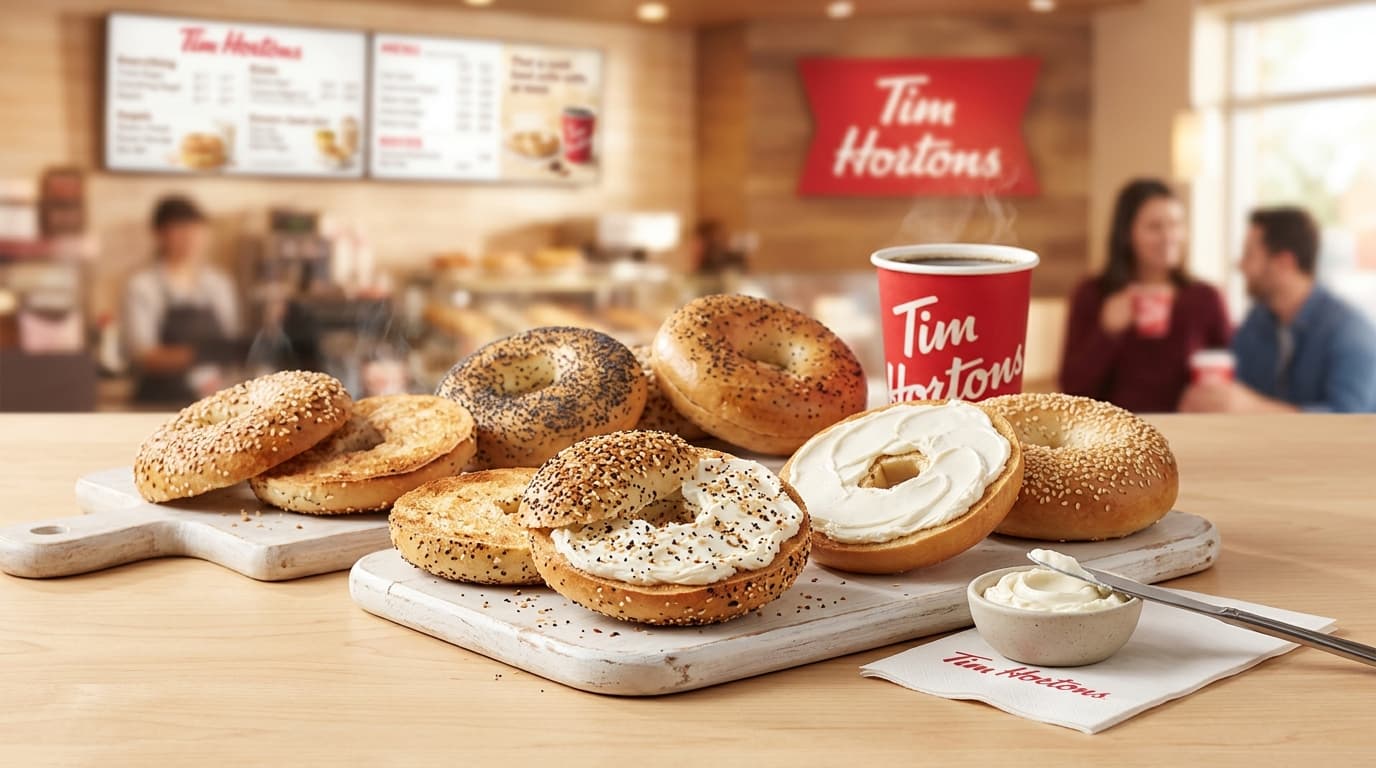 Tim Hortons Bagels Menu Canada