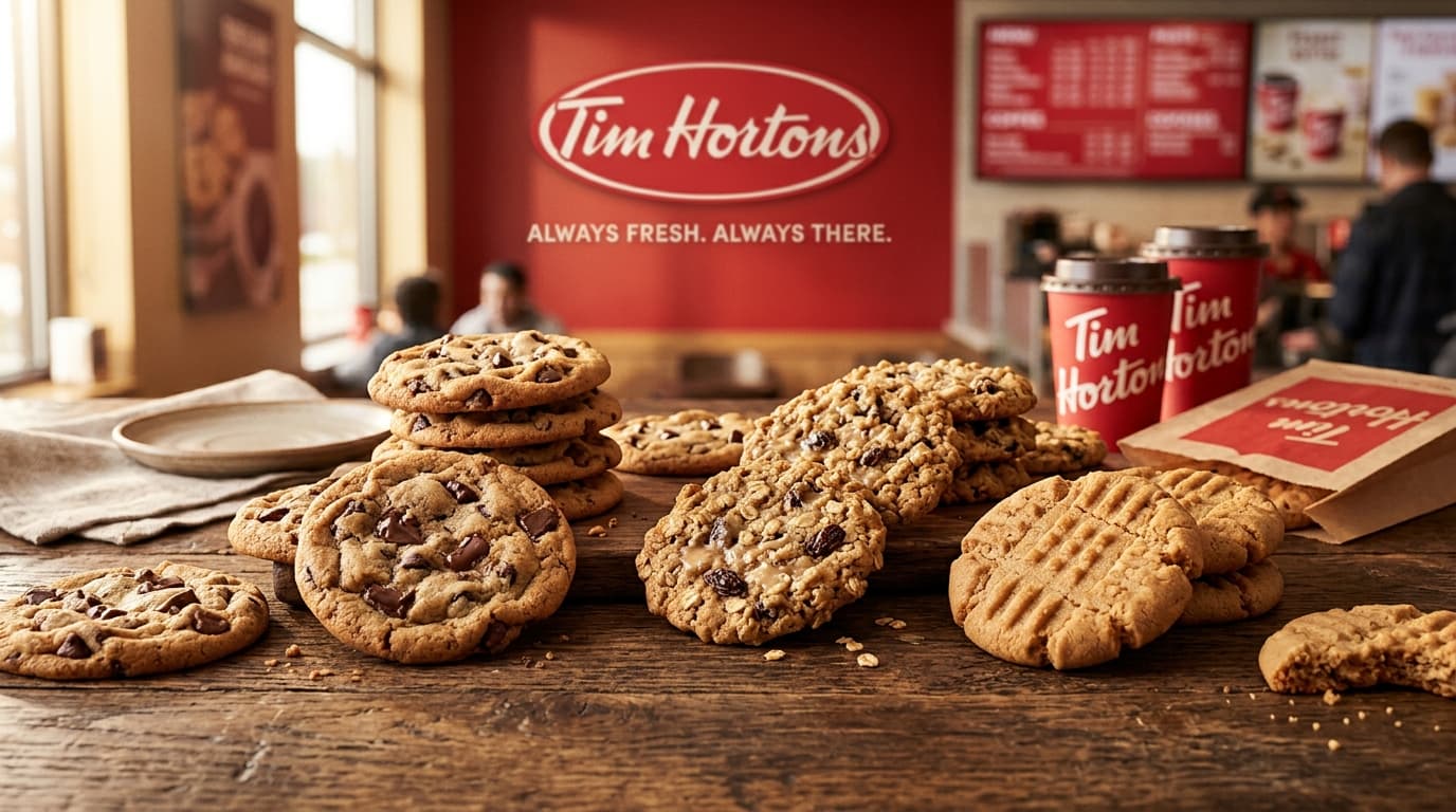 Tim Hortons Cookies Menu Canada