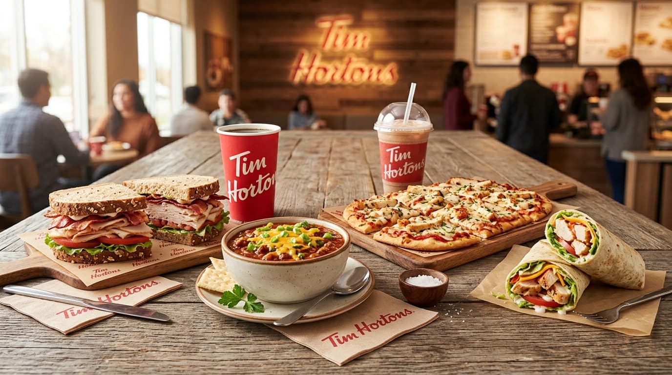 Tim Hortons Soups & Chili Menu Canada
