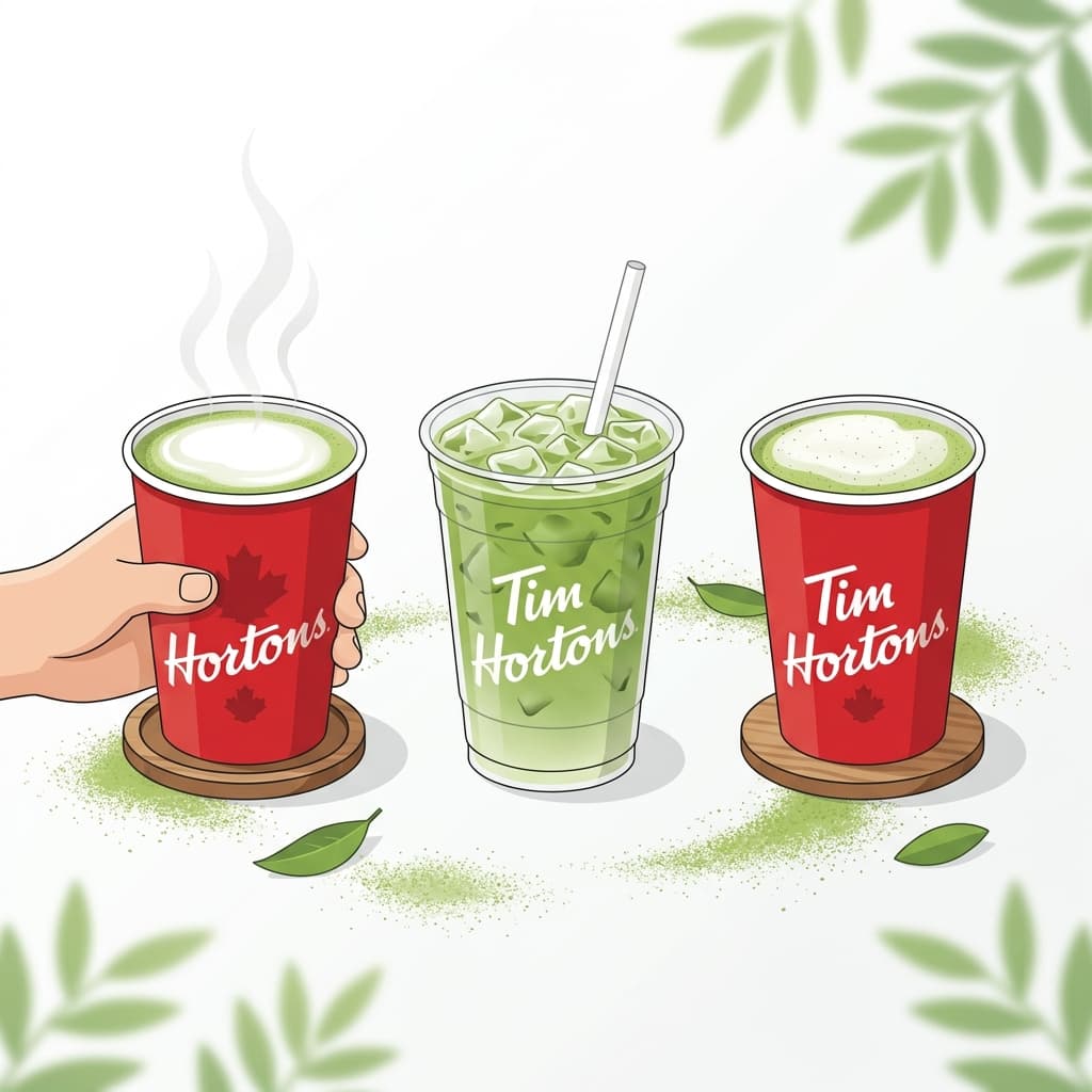 Tim Hortons Matcha Menu