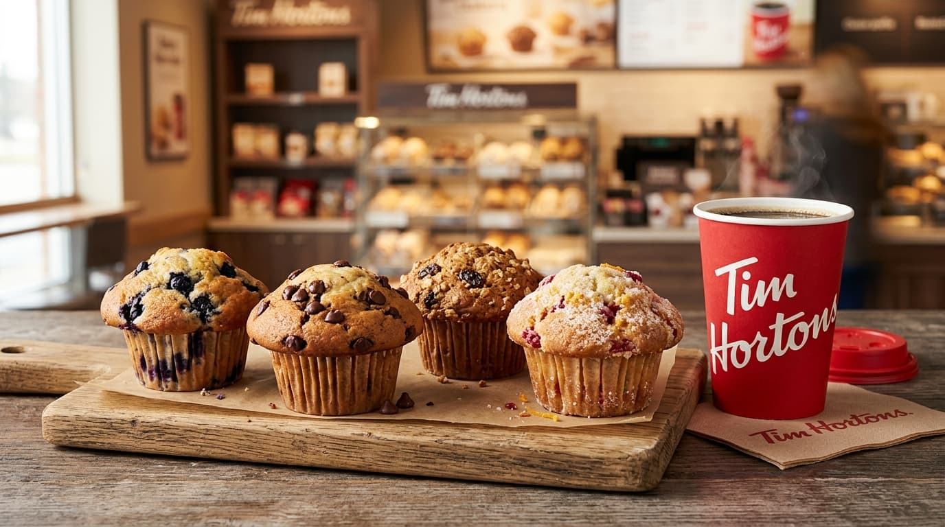 Tim Hortons Muffins Menu Canada