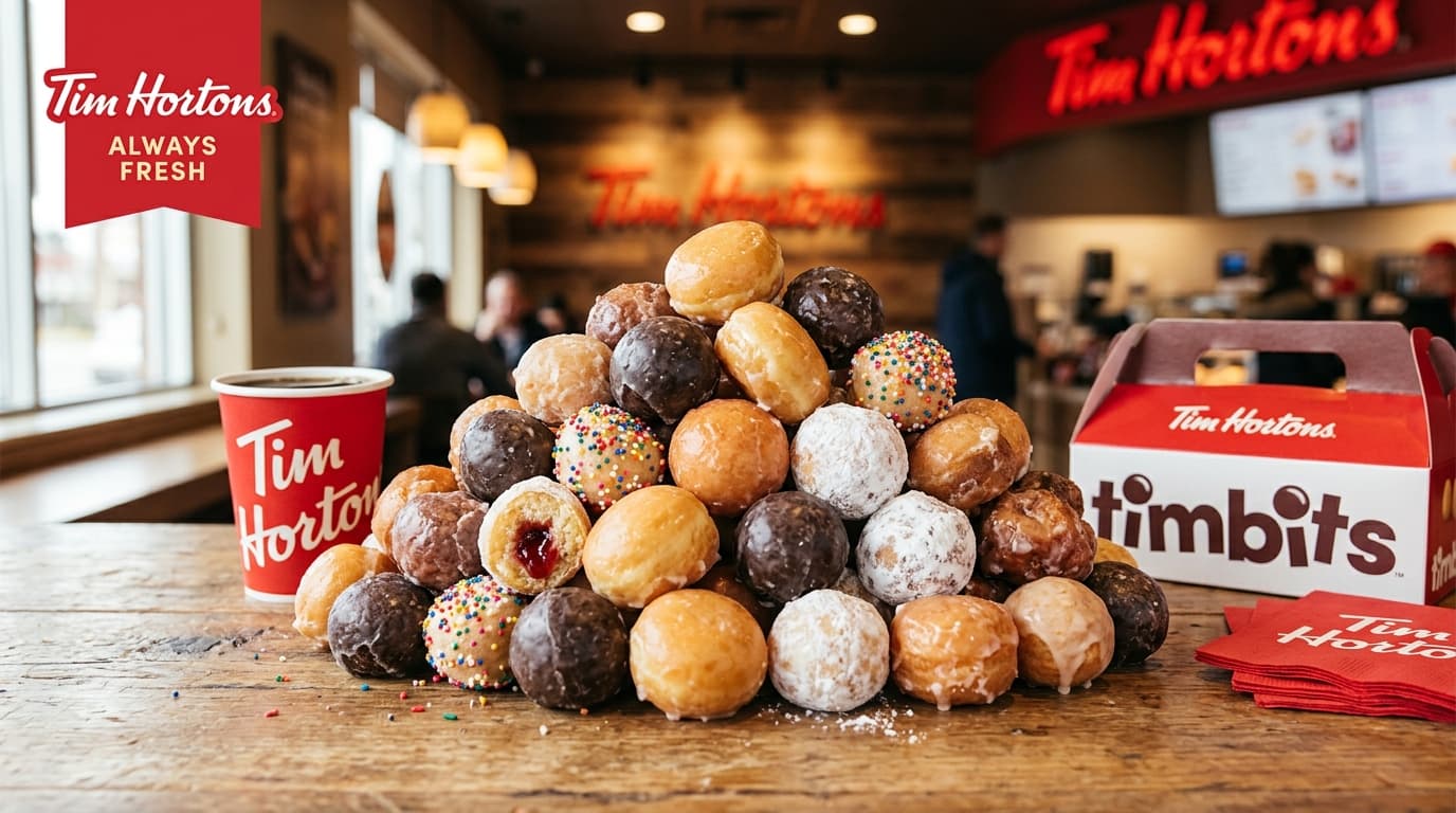 Tim Hortons Timbits Menu Canada
