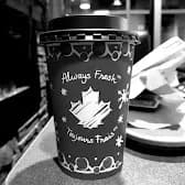 Tim Hortons storefront and interior at #400, 12100 Macleod Trail Se Avenida Place Shopping Centre, Calgary, AB