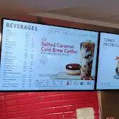 Tim Hortons storefront and interior at 120 Chestermere Station Way, Chestermere, AB