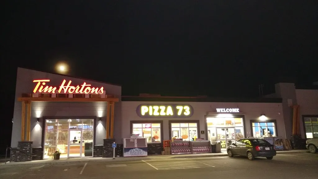 Tim Hortons storefront and interior at 101, 2550 16 Ave, Cold Lake, AB