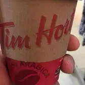 Tim Hortons storefront and interior at 2409 16 St, Didsbury, AB