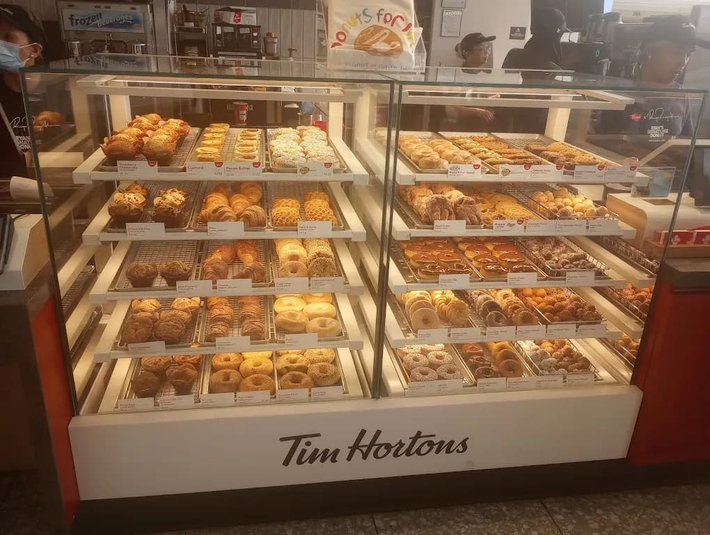 Tim Hortons storefront and interior at #2171, 8770 170th St West Ed. Mall, Store Front, Edmonton, AB
