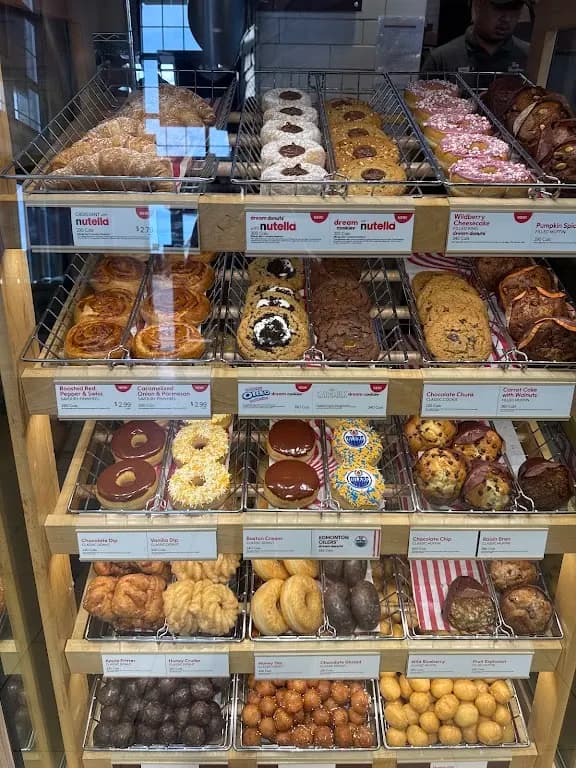 Tim Hortons storefront and interior at 8030 167th Ave Nw, Edmonton, AB