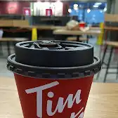 Tim Hortons storefront and interior at 8427 112th St Nw, Edmonton, AB