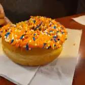 Tim Hortons storefront and interior at 10365 111 St, Edmonton, AB