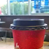 Tim Hortons storefront and interior at 10665 Jasper Ave, Edmonton, AB