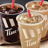 Tim Hortons storefront and interior at 11940 111 Ave Nw, Edmonton, AB