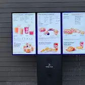 Tim Hortons storefront and interior at 12104 48 Ave Nw, Edmonton, AB
