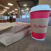 Tim Hortons storefront and interior at 13015 118th Ave Nw, Edmonton, AB