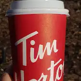 Tim Hortons storefront and interior at 7380 Market Crossing, Burnaby, BC