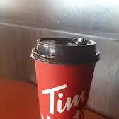 Tim Hortons storefront and interior at 8236 Eagle Landing Parkway, Chilliwack, BC