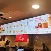 Tim Hortons storefront and interior at 9591 Ladner Trunk Rd, Delta, BC