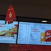 Tim Hortons storefront and interior at 1078 Sunshine Coast Highway, Gibsons, BC