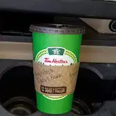 Tim Hortons storefront and interior at 26474 56th Ave, Langley, BC