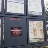 Tim Hortons storefront and interior at 5500 Sunshine Coast Hwy, Sechelt, BC