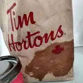 Tim Hortons storefront and interior at 17695 64th Ave, Surrey, BC
