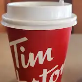 Tim Hortons storefront and interior at 5205 25th Ave, Vernon, BC
