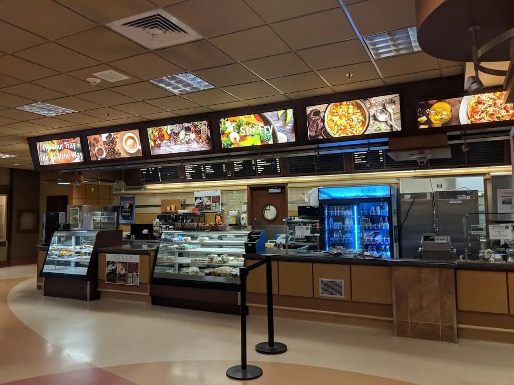 Tim Hortons storefront and interior at 700 William Ave, Winnipeg, MB