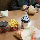 Tim Hortons storefront and interior at 1225 St Mary's Rd, Winnipeg, MB