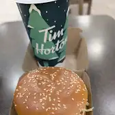 Tim Hortons storefront and interior at 1485 Portage Ave, Winnipeg, MB