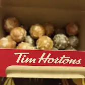 Tim Hortons storefront and interior at 1510 Pembina Hwy, Winnipeg, MB